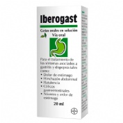 IBEROGAST GOTAS ORALES EN SOLUCION, 1 frasco de 20 ml