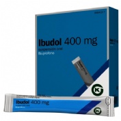 IBUDOL 400 MG SUSPENSION ORAL , 20 sobres