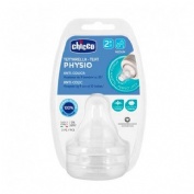 Tetina silicona flujo medio - chicco physio (+ 2 meses 2 unidades)