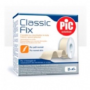 Esparadrapo - pic classic fix tejido (1 unidad 5 m x 2,25 cm color blanco)