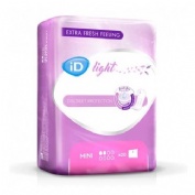Compresa incontinencia orina ligera - id light advanced (mini 20 unidades)