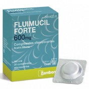 FLUIMUCIL FORTE 600 mg COMPRIMIDOS EFERVESCENTES , 20 comprimidos