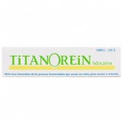 TITANOREIN LIDOCAINA CREMA RECTAL, 1 tubo de 20 g