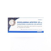 DOXILAMINA AUROVITAS 25 MG COMPRIMIDOS RECUBIERTOS CON PELICULA , 14 comprimidos