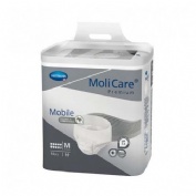 Absorbente incontinencia orina ligera con slip - molicare premium mobile 10d (14 unidades talla m)