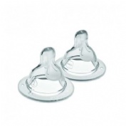 Tetina silicona - mam teat 2 (flujo medio 2+m)