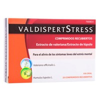 VALDISPERTSTRESS  COMPRIMIDOS RECUBIERTOS , 20 comprimidos