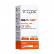 Bella aurora bio10 solar protector solar uva plus antimanchas piel normal seca (1 envase 50 ml)