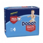 Pañal infantil - dodot pants (t- 4 9-15 kg 34 u)